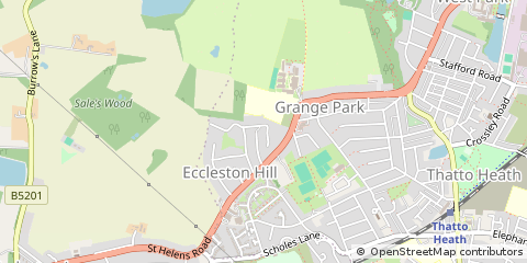 Map of ST Helens