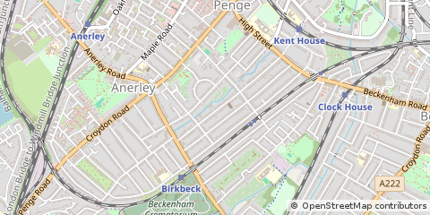 Map of Kent