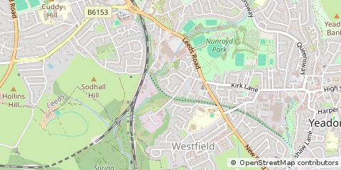 Map of Leeds