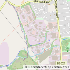 Map of Sutton-in-Ashfield, Notts