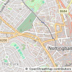 Map of Nottingham