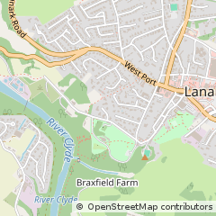 Map of Lanark