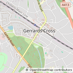 Map of Gerrards Cross, Buckinghamshire