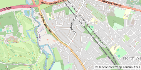 Map of Watford