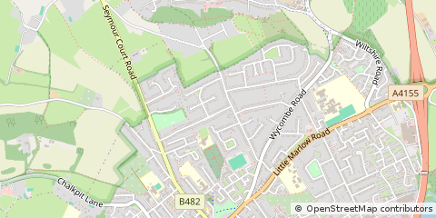 Map of Marlow