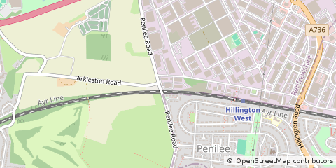 Map of Glasgow