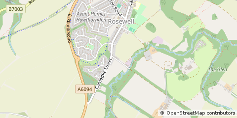 Map of Rosewell