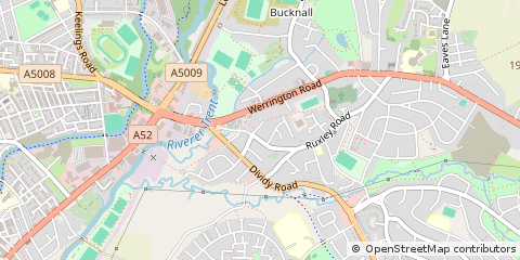 Map of Stoke-on-Trent