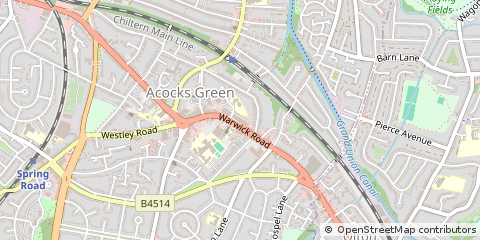 Map of Birmingham