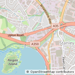 Map of Poole, Dorset