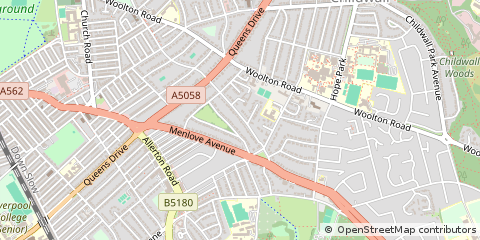 Map of Liverpool