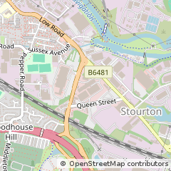 Map of Leeds