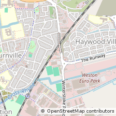 Map of Weston Super Mare, North Somerset