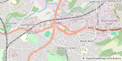 Map of Stourbridge