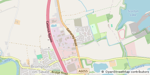 Map of North Yorkshire