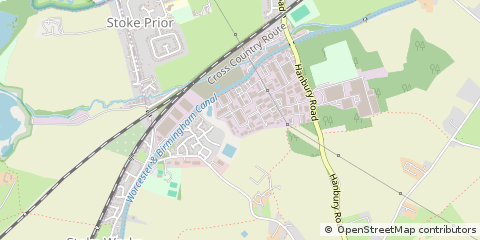 Map of Bromsgrove