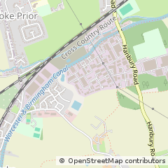 Map of Bromsgrove
