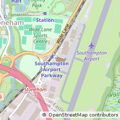 Map of Southampton, Hampshire