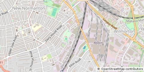 Map of Derby