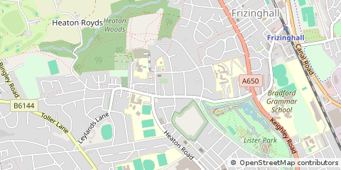 Map of Bradford