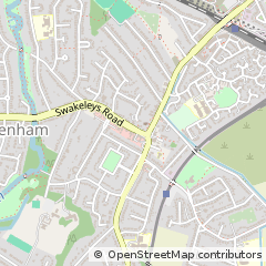 Map of Uxbridge