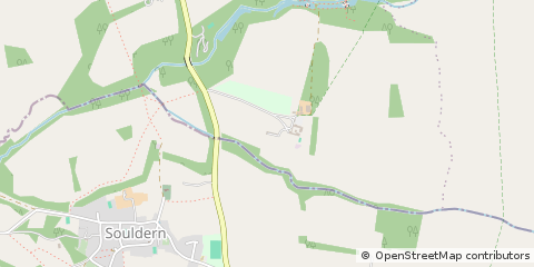 Map of Banbury, Northamptonshire