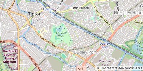 Map of Tipton, West Midlands