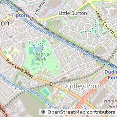 Map of Tipton, West Midlands