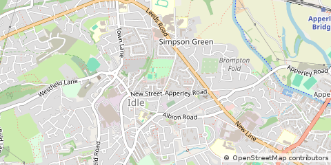 Map of Bradford