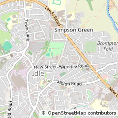 Map of Bradford