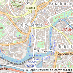 Map of Bristol
