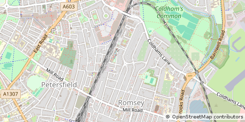 Map of Cambridge