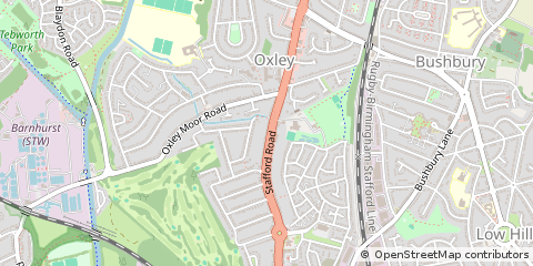 Map of Wolverhampton