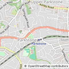 Map of Poole, Dorset