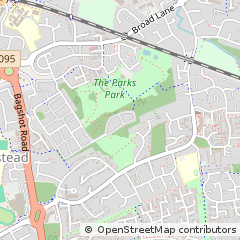 Map of Bracknell, Berkshire