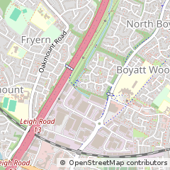 Map of Eastleigh
