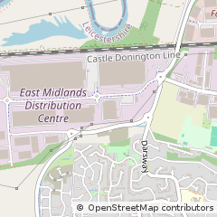 Map of Castle Donington