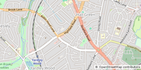 Map of Birmingham
