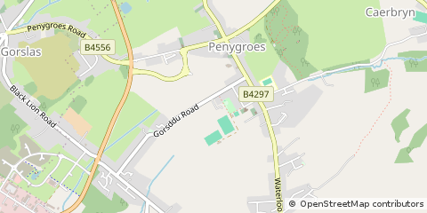 Map of Llanelli