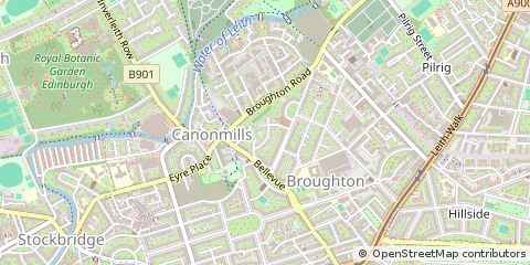 Map of Edinburgh