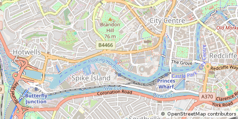 Map of Bristol