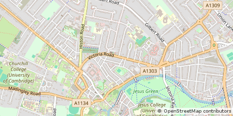 Map of Cambridge