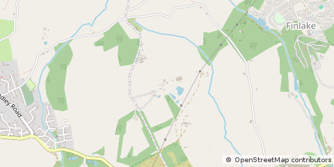 Map of Bovey Tracey, Devon