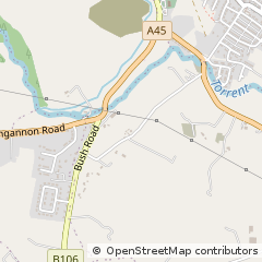 Map of Dungannon, County Tyrone