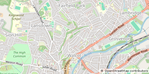 Map of Bath