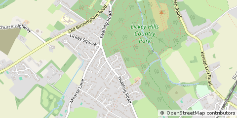 Map of Birmingham