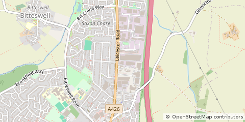 Map of Lutterworth