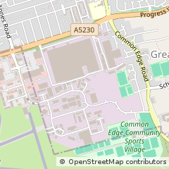 Map of Blackpool, Lancashire