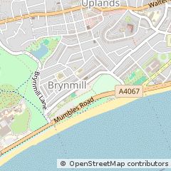 Map of Swansea