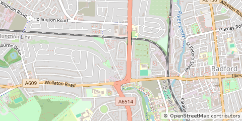 Map of Nottingham
